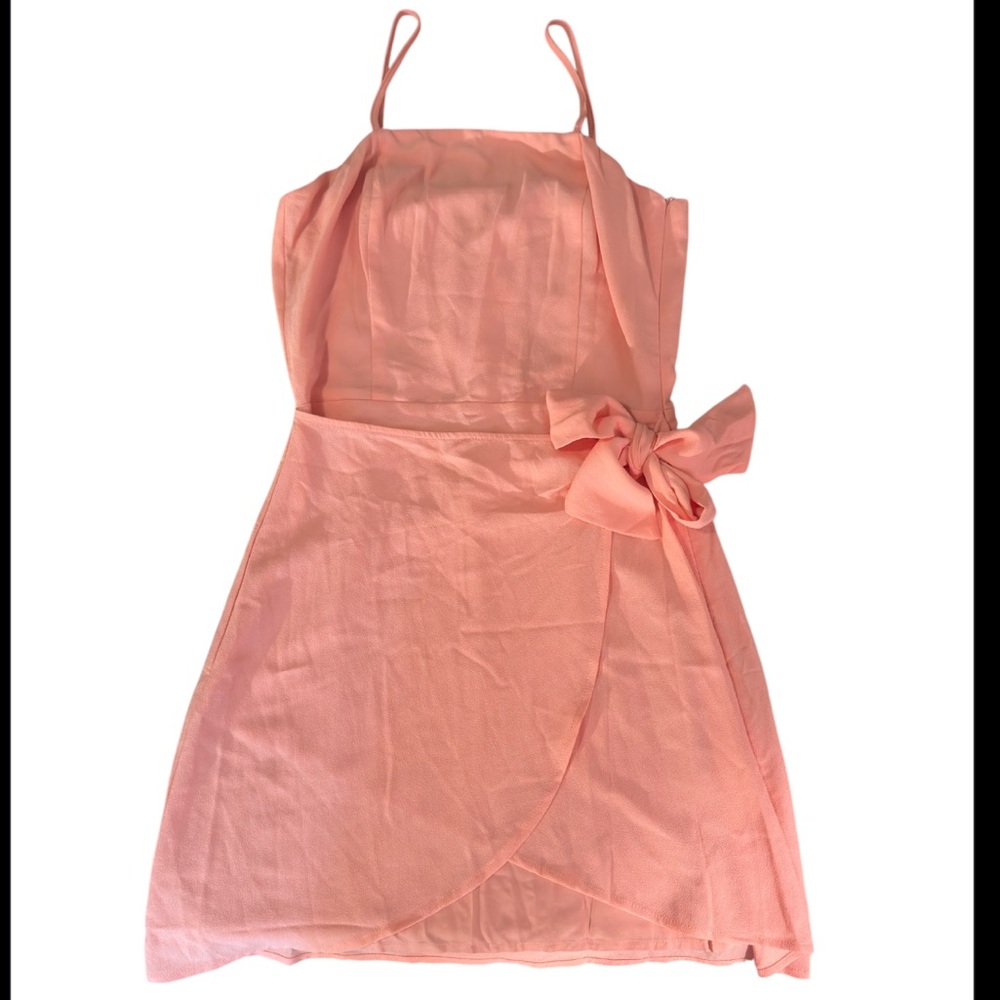 NanaMacs / Sadie & Sage Tie dress (Peach/Coral)
